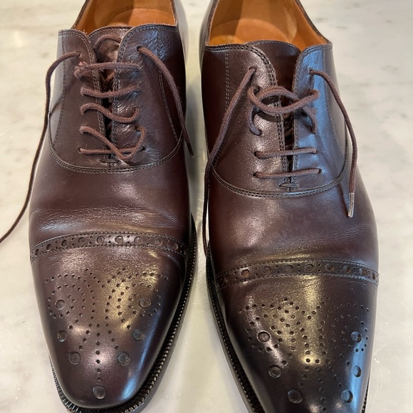 Gucci Vitello Anilux dress shoes (Rodeo Scuro) - Picture 2 of 11